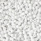 Seed beads ± 2mm Cloud white